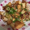ごまﾆｬﾝ's cooksnap of when they made ⭐厚揚げと竹輪の甘辛炒め⭐.