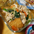 ma04tsu's cooksnap of when they made 厚揚げと野菜の鶏そぼろ煮.