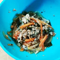 o^o^oayuayu's cooksnap of when they made 簡単☆もやしとワカメのナムル.