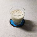 linhua's cooksnap of when they made 和カフェ*黒胡麻deきな粉豆乳*.