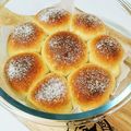 ANぱんまん's cooksnap of when they made 朝焼くだけ♡はちみつミルクのちぎりパン.