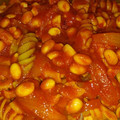 zuzu23's cooksnap of when they made 鶏肉と大豆のトマト煮.