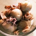 pawprints's cooksnap of when they made 圧力鍋でスピーディーいかと里芋の煮物.