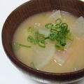えりほの's cooksnap of when they made 塩麹さんｄｅ野菜たっぷりお味噌汁.