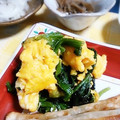ＴＯＭＯＷＡＴ's cooksnap of when they made すぐできる！簡単ほうれん草と卵の中華炒め.