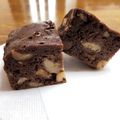 たちばなルナ's cooksnap of when they made 簡単　チョコバナナブラウニー　.