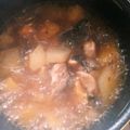 k486y2562's cooksnap of when they made ブリのアラDE美肌に良さそうなブリ大根♪.
