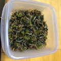 クックMI1JWC☆'s cooksnap of when they made 簡単 ズボラ 大根の葉としらすのふりかけ.