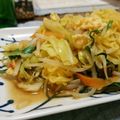 abakipon's cooksnap of when they made こんにゃく麺でカンボジア風焼きそば.