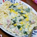 蒼☆彡's cooksnap of when they made 簡単♪クリームソースパスタ.