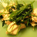 綾タン's cooksnap of when they made ささみと三ツ葉のわさび醤油和え.
