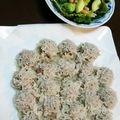 けろすけたん's cooksnap of when they made 圧力鍋で簡単！もち米焼売★.