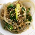 ayakaL7's cooksnap of when they made もやしとニラのナムル★香味ペーストで簡単.