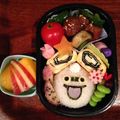 cetola's cooksnap of when they made 妖怪ウォッチキャラ弁＊まんまるウィスパー.