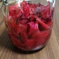 スズヵ's cooksnap of when they made 色鮮やか☆紅芯大根の甘酢漬け.