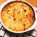 yassanti's cooksnap of when they made 酒飲みのための！長いもとキムチグラタン.