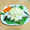 クックPUUBR4☆'s cooksnap of when they made レンジで簡単♪さっぱりねぎ生姜ダレ蒸し鶏.