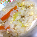 21歳mama☆'s cooksnap of when they made 簡単☆白菜と人参と卵の雑炊.