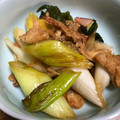 ちゃんこまんさん's cooksnap of when they made おつまみ☆長ねぎと油揚げとハムの簡単炒め.