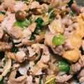 kara's cooksnap of when they made 薄上げと豚肉でバターしょうゆ炒め.