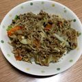 ☆あゆみかん♪'s cooksnap of when they made 焼肉のタレで簡単♡節約！豚ひき丼♡.