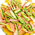 ねぞろ's cooksnap of when they made ウインナーとかぼちゃのレンジ炒め.