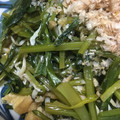 GuapaMay's cooksnap of when they made 青菜と油揚げの炊いたん.