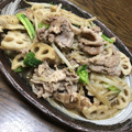 koriko23's cooksnap of when they made ♡豚肉ともやしと蓮根のバター醤油炒め♡.
