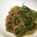 yummy?'s cooksnap of when they made お弁当にも♪糸こん＆ピーマンのカレー炒め.