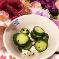 ゆうあやまま☆'s cooksnap of when they made きゅうりと長芋の梅酢和え.