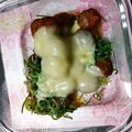 クック2FL7VA☆'s cooksnap of when they made お弁当に☆市販のミートボール+ネギチー.