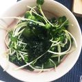 happymaiko's cooksnap of when they made わかめとかいわれ大根のナムル.