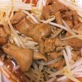 ＊にょにょん＊'s cooksnap of when they made モツともやしのピリ辛味噌炒め.