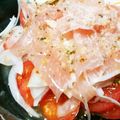 ミカ★ヅキ's cooksnap of when they made 完熟トマト＆生ハム★イタリアンサラダ★.
