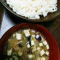 GQR's cooksnap of when they made やみつき♪冷や熱♪肉味噌つけうどん.