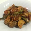 papikun's cooksnap of when they made ✿甘辛酸美味～春野菜のキムチ南蛮漬風✿.