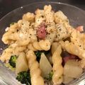 maki_n's cooksnap of when they made 角切りポテトとブロッコリのクリームペンネ.