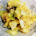 maritan★'s cooksnap of when they made キャベツと卵のみそ炒め.