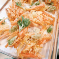 えんぞぅくん's cooksnap of when they made 玉ねぎとひき肉のサクサク♪かき揚げ♡.