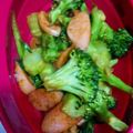 curisupin's cooksnap of when they made 冷凍ブロッコリーとギョニソのカレー炒め.