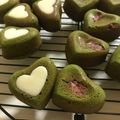 BACKN's cooksnap of when they made マドレーヌ*Maccha～抹茶.