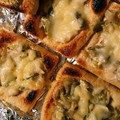 わわわわーい's cooksnap of when they made 簡単もう一品☆キムチ油揚げピザ.