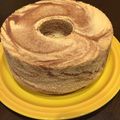 おじょーーうさん's cooksnap of when they made 米粉で♪ ココアマーブルシフォンケーキ.