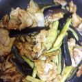 しろつぶ's cooksnap of when they made 豚バラとナスのこってり甘辛炒め☆.