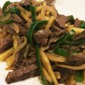 こはぺぇさん's cooksnap of when they made 簡単牛肉とじゃがいもピーマン炒め.
