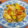 まろきちママ's cooksnap of when they made 簡単♪豚薄切り肉で甘酢炒め☆酢豚風～.