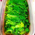 y7874s2's cooksnap of when they made 菜の花のおひたしと菜の花のからし和え.