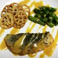 ホタル19's cooksnap of when they made 魚のグリル・マスタードソース.