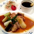 ナナcook's cooksnap of when they made さっぱりポン酢の葱と鶏もも炒め.