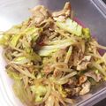 でっぷー's cooksnap of when they made 豚バラともやしのペペロンチーノ風.